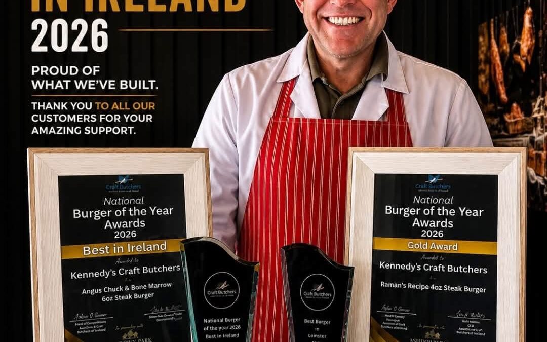 Kennedys Craft Butchers Crowned Best Burger in Ireland at National Burger Competition 2026